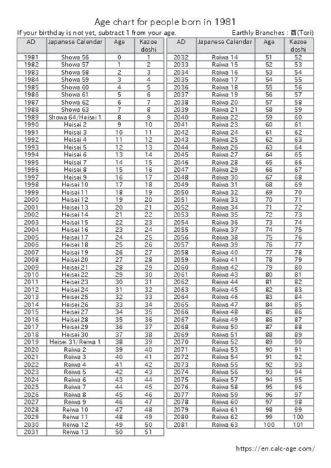 age of someone born in 1981